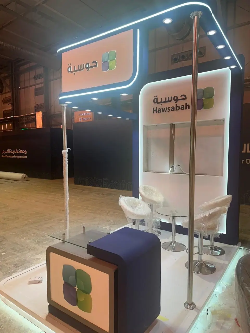 تنفيذ شركة Evo Media Events لبوث حوسبة في معرض بيبان 2025